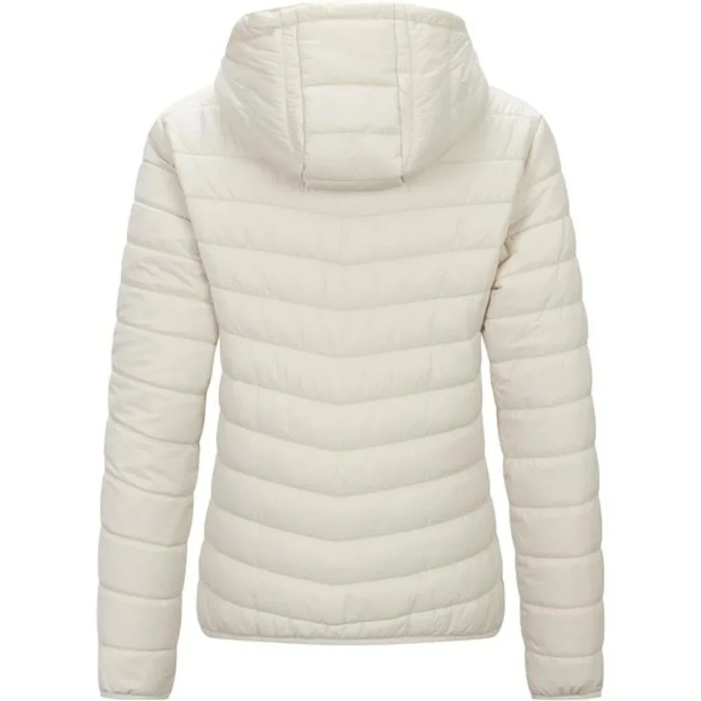 Outdoor Ventures Women's Packable Lightweight Full-Zip Puffer Jacket with Hood - Picture 4 of 6
